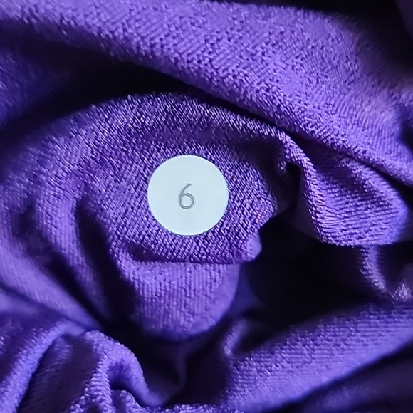 Lululemon Run Inspire Pullover 1/2 Zip Heather Lolo Purple Long Sleeve Size 6 - Picture 11 of 14